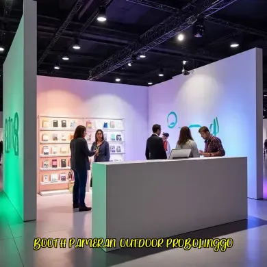 Booth Pameran Outdoor Probolinggo